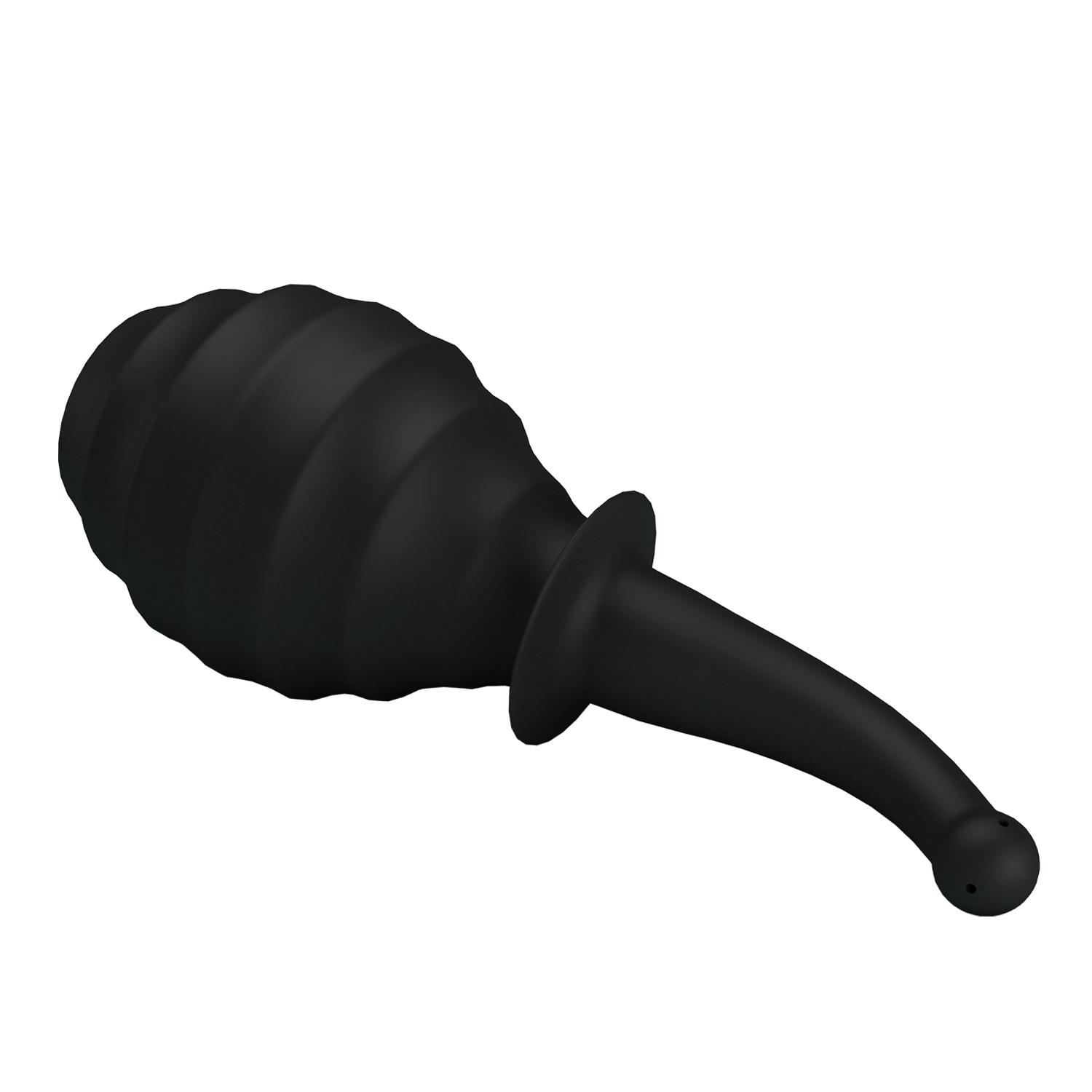 MR PLAY - Anal Douche, Anal Douche Enema Cleaner'the nozzle length: 108mm'capacity: 330ml, Color: blue&White  89-232