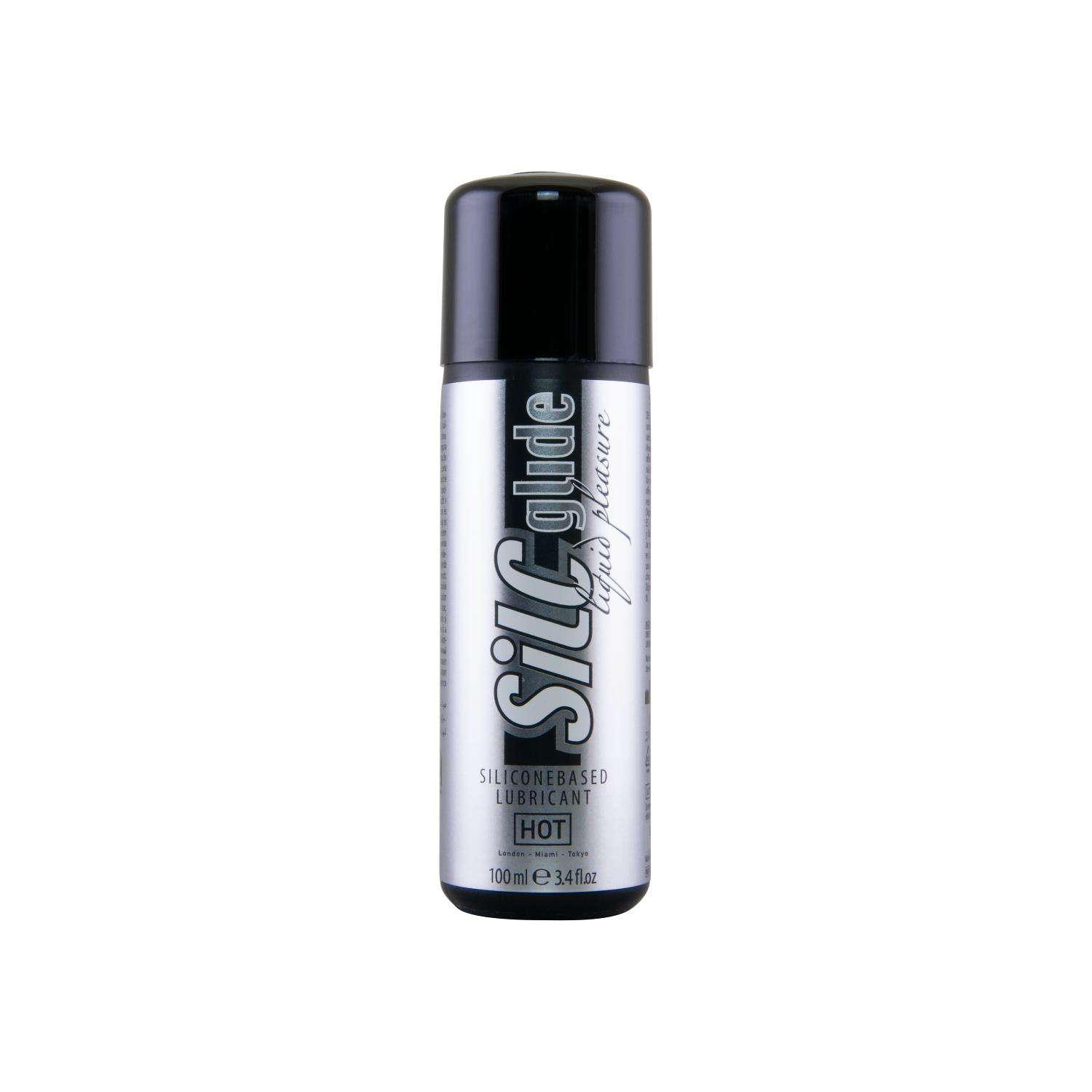 HOT Silc Glide silicone lubricant, 100ml/3.4fl.oz