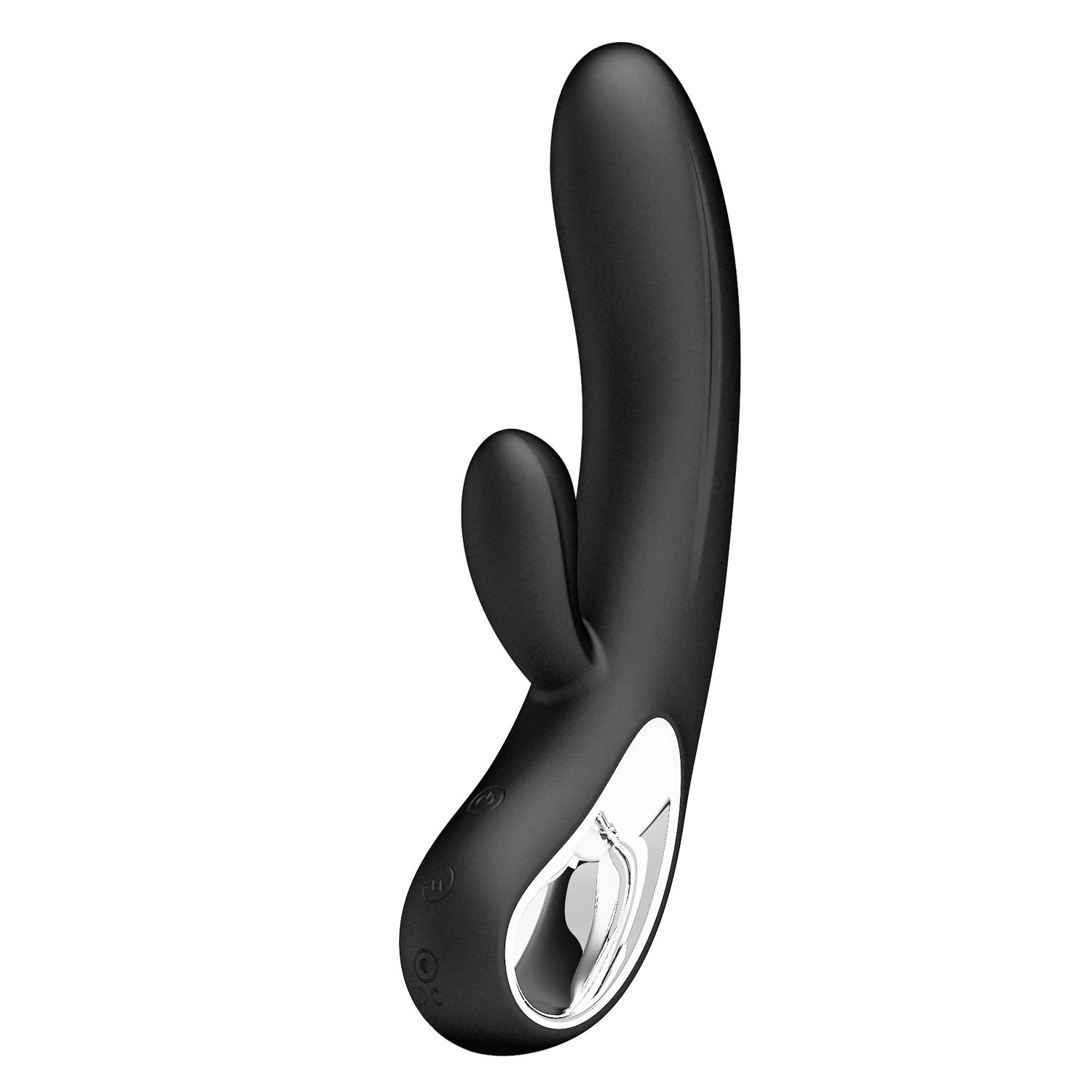 PRETTY LOVE - Elmer, 12 functions of vibration, double motors, USB rechargeable,waterproof,silicone ':35mm   L:200mm