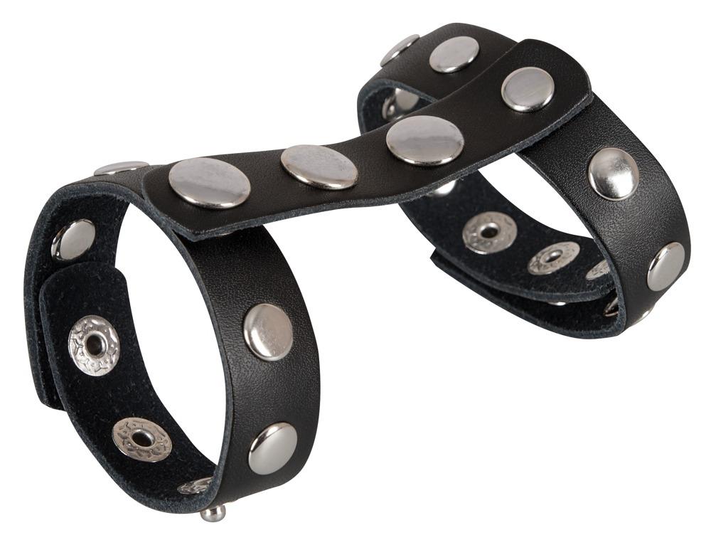 Bad Kitty Penis & Testicle Harness, 8,5 cm, Black