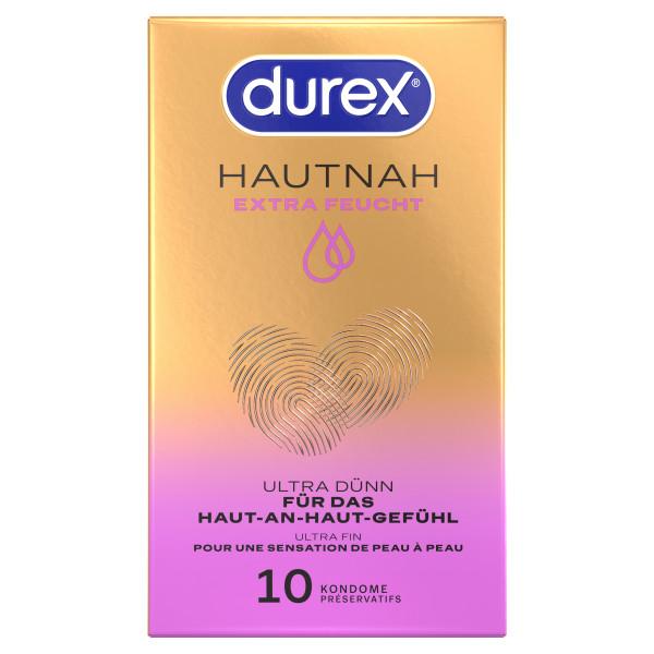 Durex Hautnah Extra Feucht - 10 Stück Durex Hautnah Extra Feucht - 10 Stück