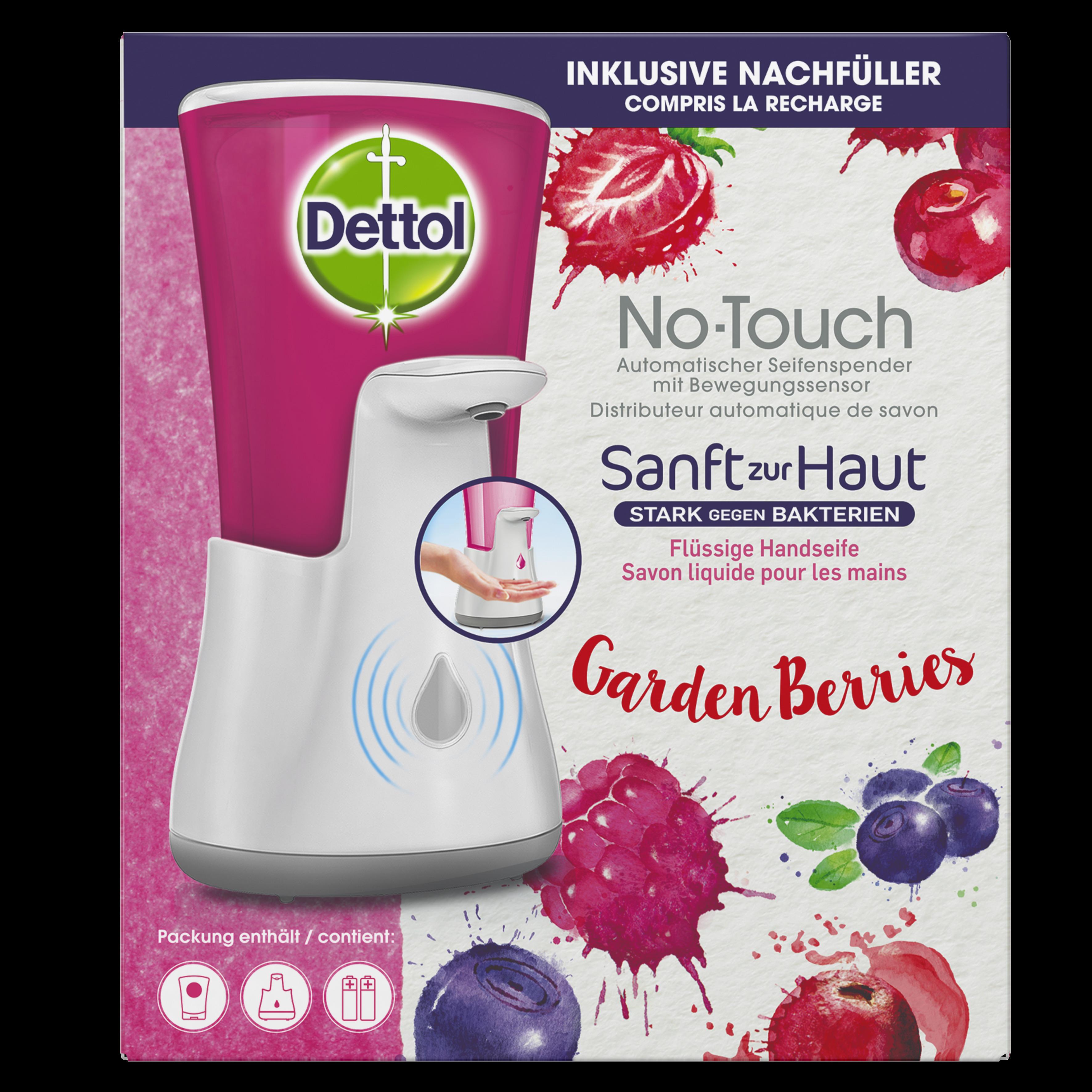 Dettol No-Touch Starterset Gartenfrüchte - weiß