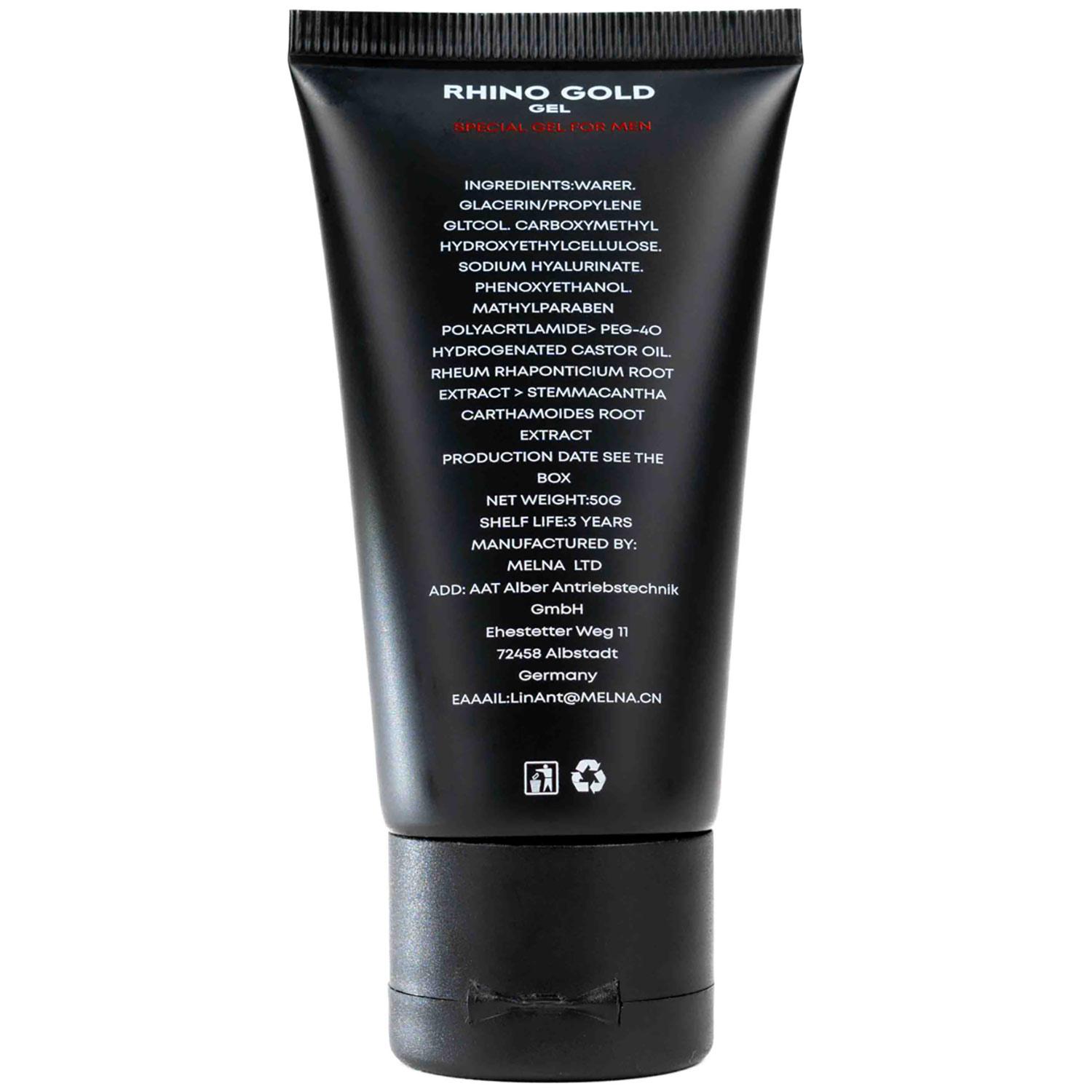 Rhino Gold, Special Gel for Men, 50 ml