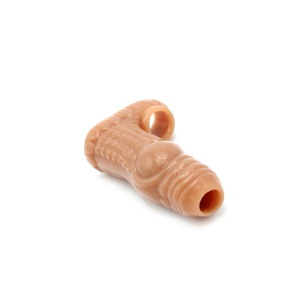 Kiotos Monstar Penis Sleeve 08, 13,5cm, light skin