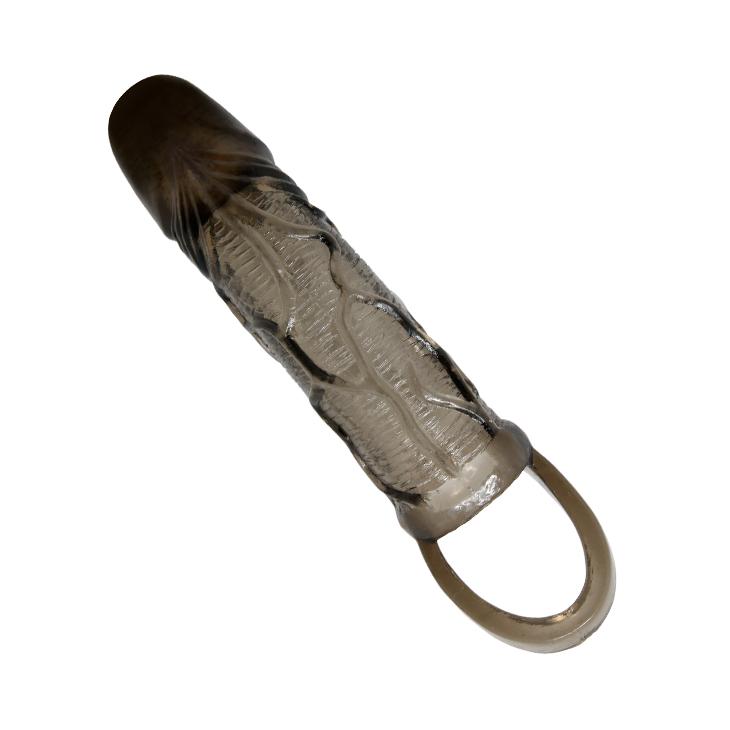 BAILE - Brayden, Penis extended Sleeve, super-stretchy TPR material ':37mm L:165mm BAILE - Brayden, Penis extended Sleeve, super-stretchy TPR material ':37mm L:165mm