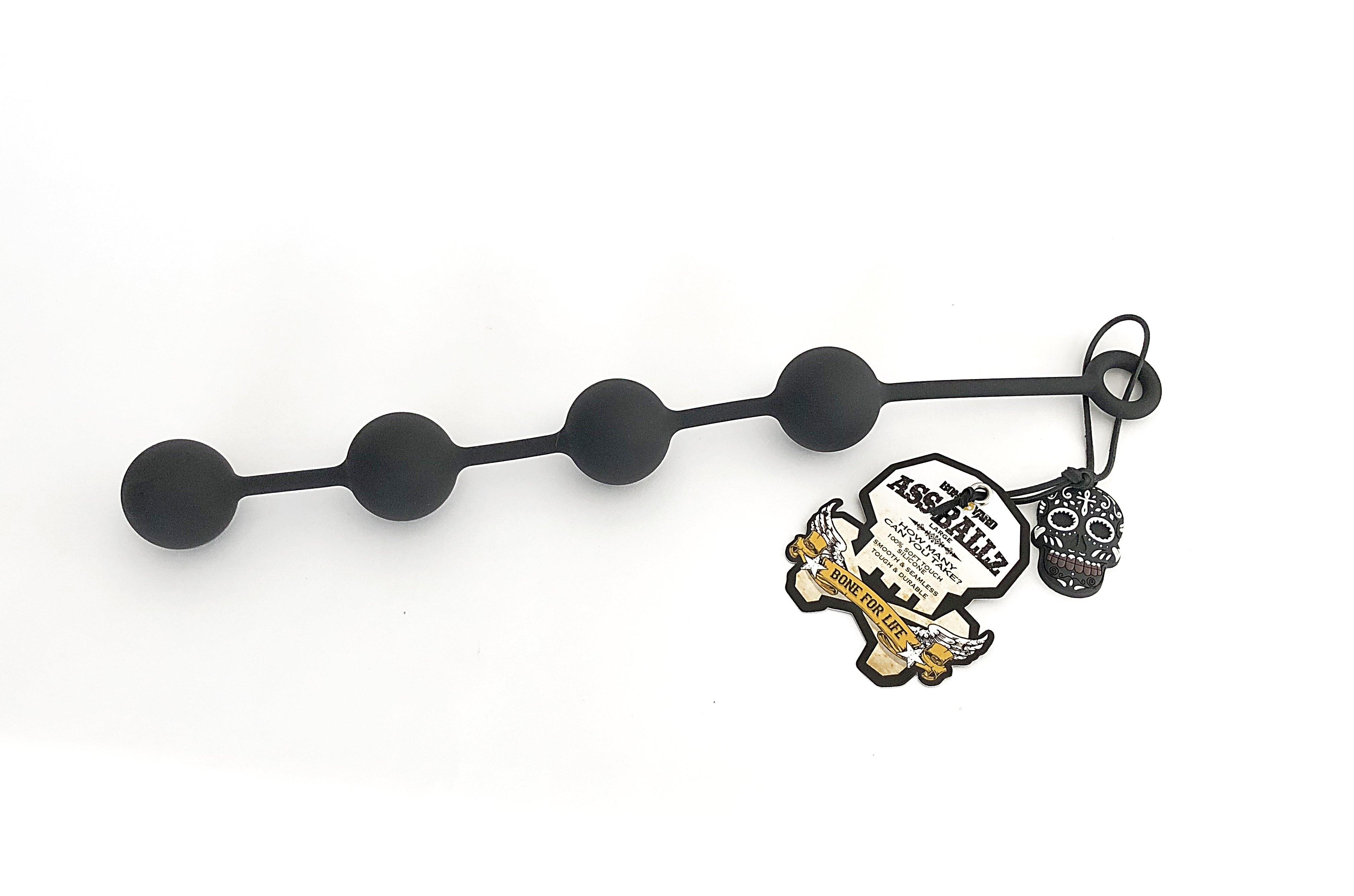 Boneyard Ass Ballz L, Anal Chain, 46 cm