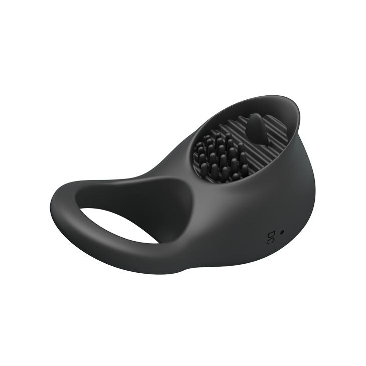 PRETTY LOVE - Ring Shaking Ii, Flickering tongue enhancer
12 functions of flickering
Silicone
USB rechargeable 30-80