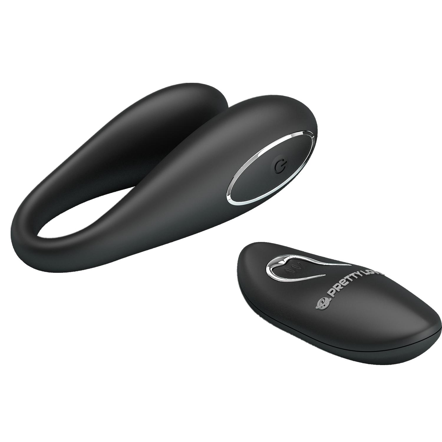 PRETTY LOVE - Algernon, Remote control, C type vibration, flexible structure, desgin for couple pleasure, rechargeable stimulator, remote by 1 AAA ': 31/27 mmL: 96 mm PRETTY LOVE - Algernon, Remote control, C type vibration, flexible structure, desgin for couple pleasure, rechargeable stimulator, remote by 1 AAA ': 31/27 mmL: 96 mm