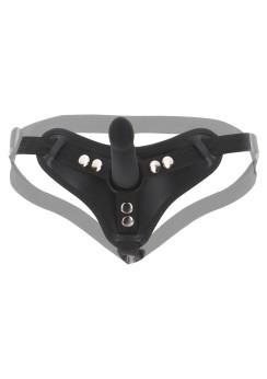 Taboom Strap-On Harness with Dong S, 12,5 cm, Black
