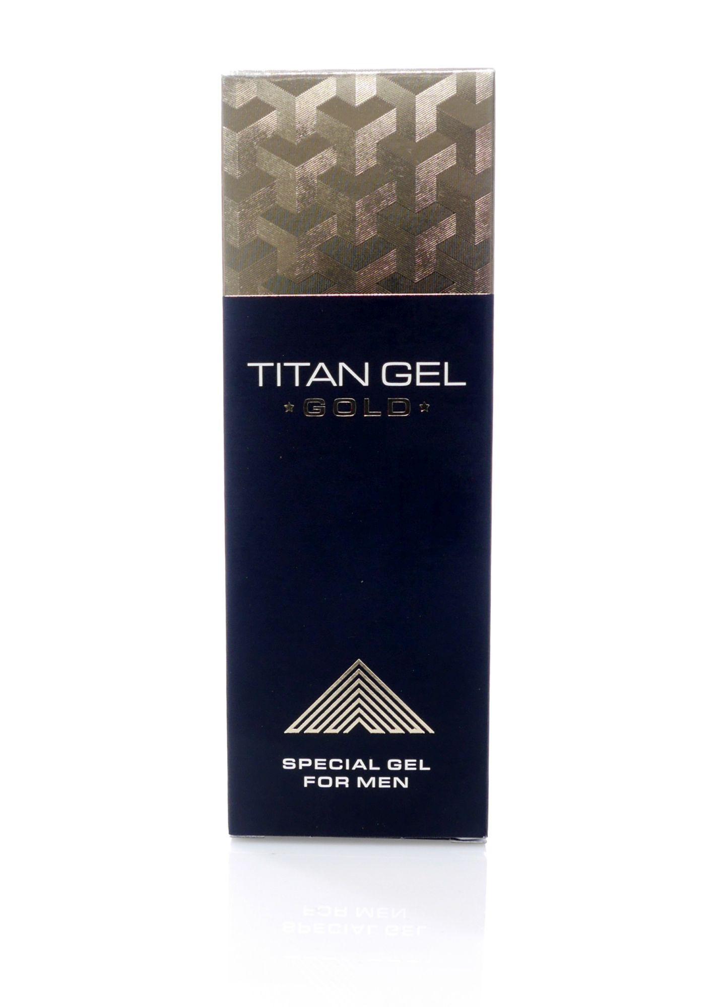 Tantra Titan Gel Gold, PREMIUM Male Enhancement Gel Lubricant 50ml (Original)