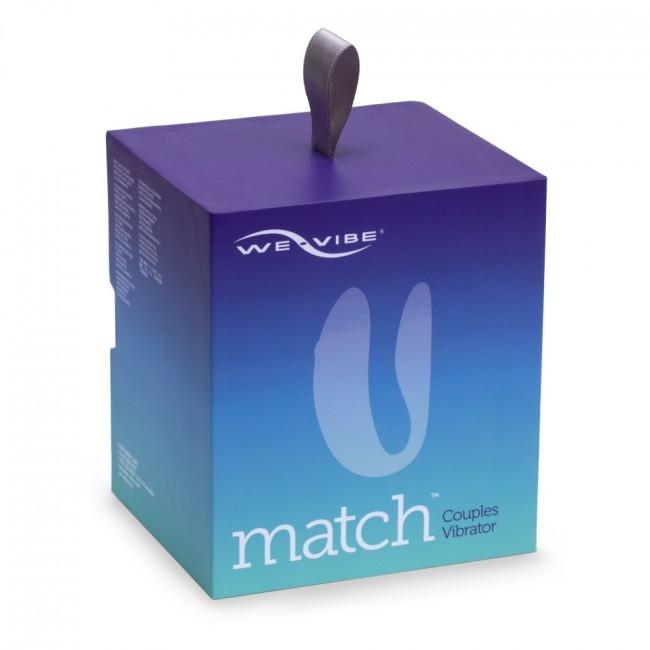 We-Vibe Match Couples Vibrator, Blue, 7,5 cm