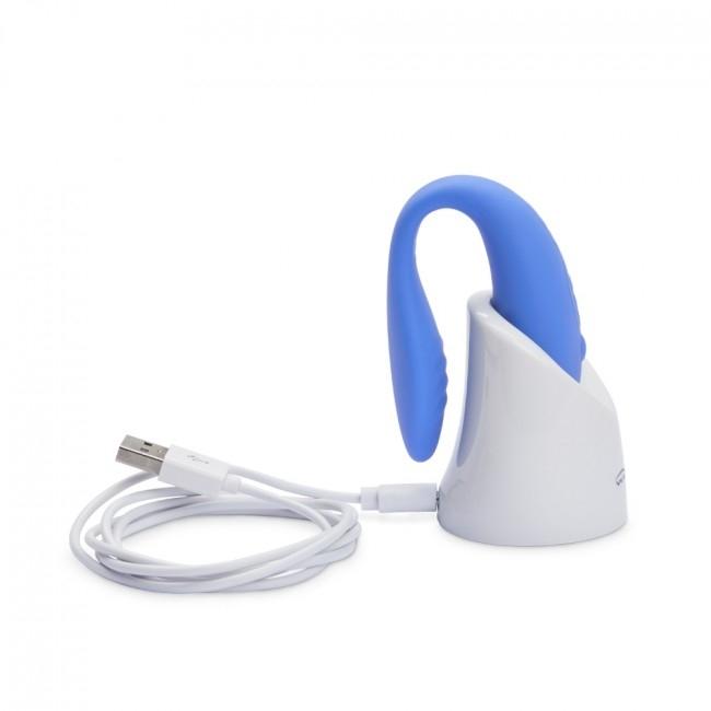 We-Vibe Match Couples Vibrator, Blue, 7,5 cm