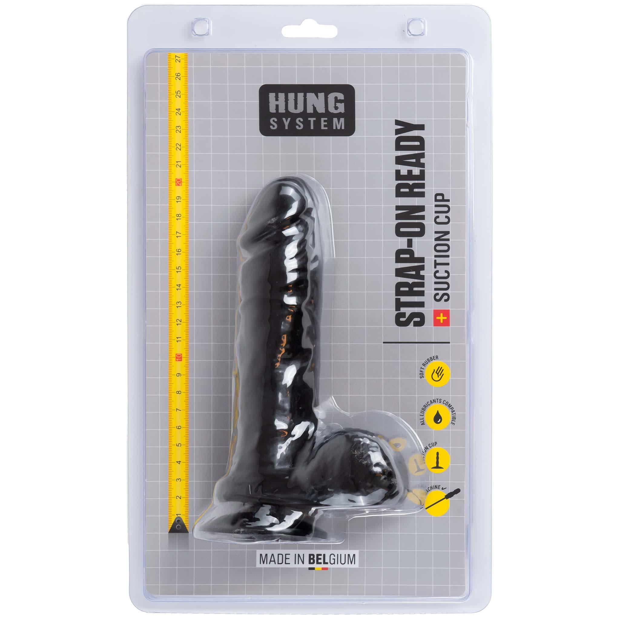 Hung System Dildo Lil S, 18 cm, Black