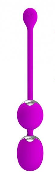 Pretty Love Werner Kegel Love Balls, Vibrator, Purple, 20,5 cm