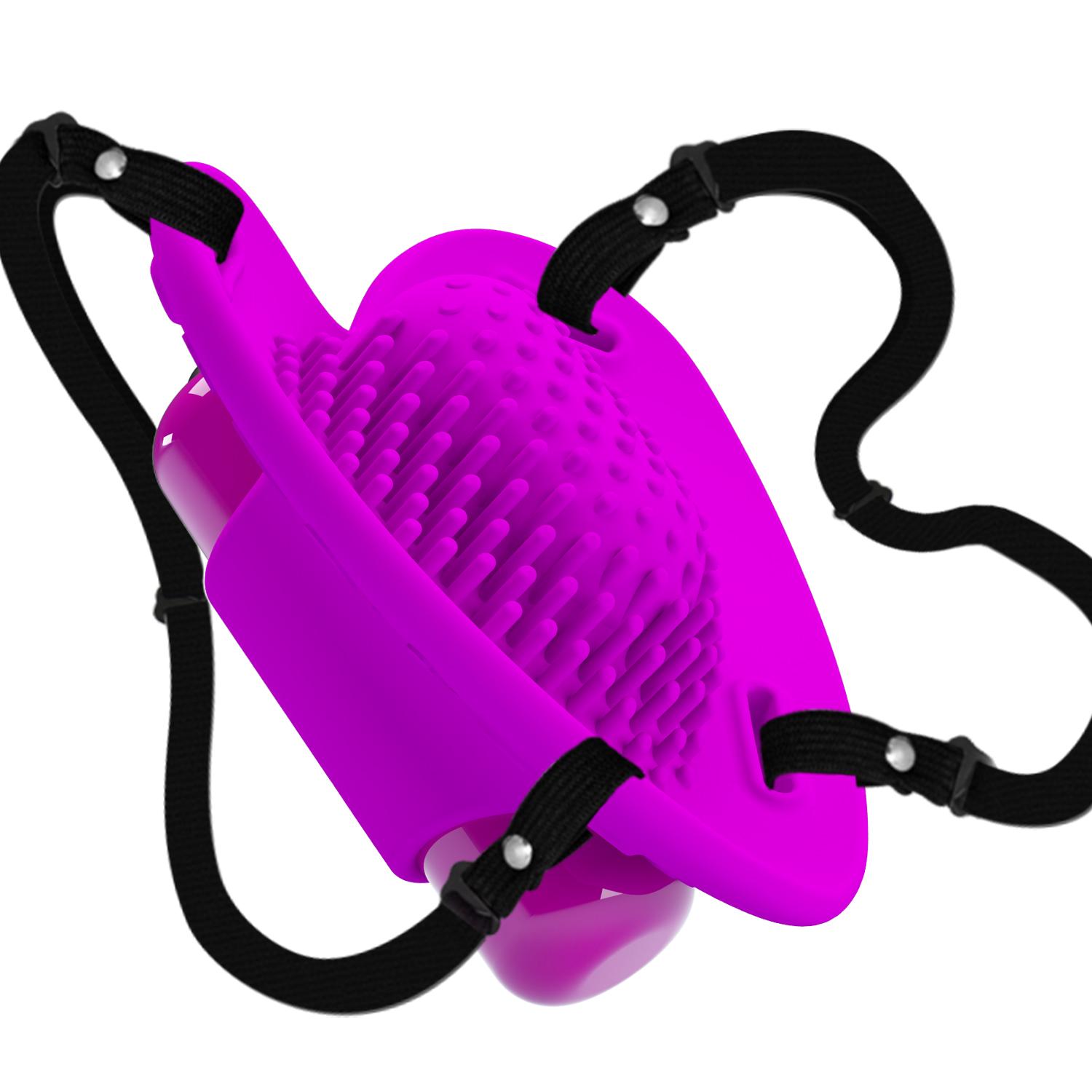 PRETTY LOVE - Heartbeat, Silicone strap on, 10 functions of vibration, 1AAA battery. 72*40 PRETTY LOVE - Heartbeat, Silicone strap on, 10 functions of vibration, 1AAA battery. 72*40