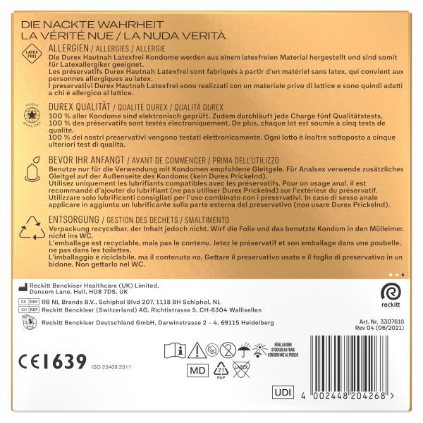 Durex Hautnah Latex Free - 30 Stück Durex Hautnah Latex Free - 30 Stück