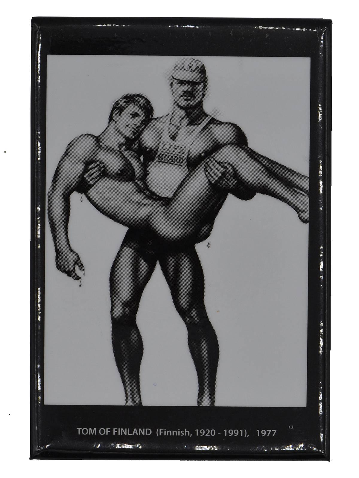 Tom of Finland Magnet Lifeguard