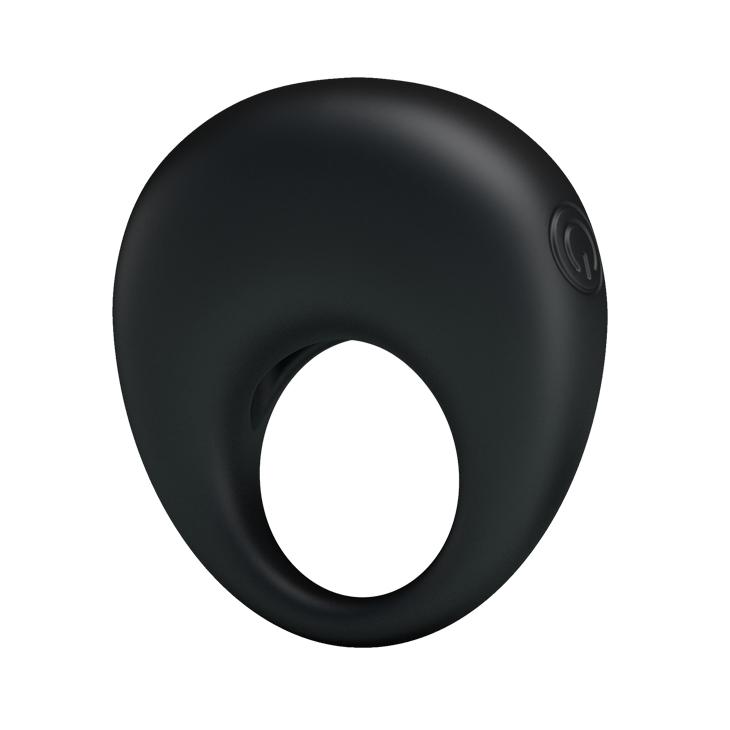 PRETTY LOVE - Trap, Cock ring with vibration, silicone,  3 LR41 batteries, ':27mm  L:56mm
