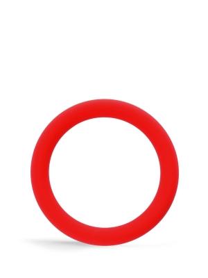 RudeRider Silicone Ring 40mm, Small, Red