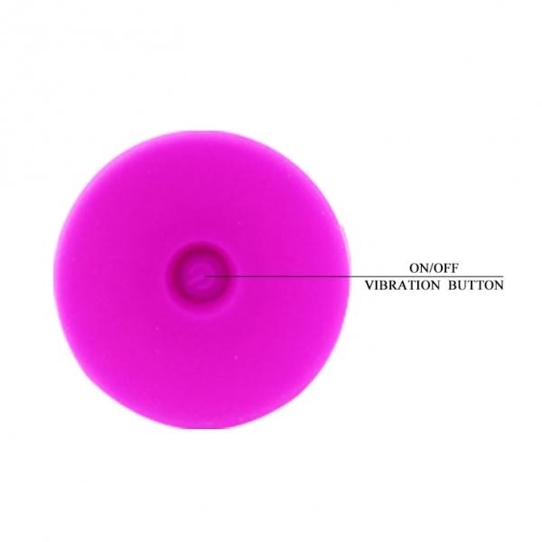 Pretty Love Twist Anal Vibrator, Purple, 13 cm
