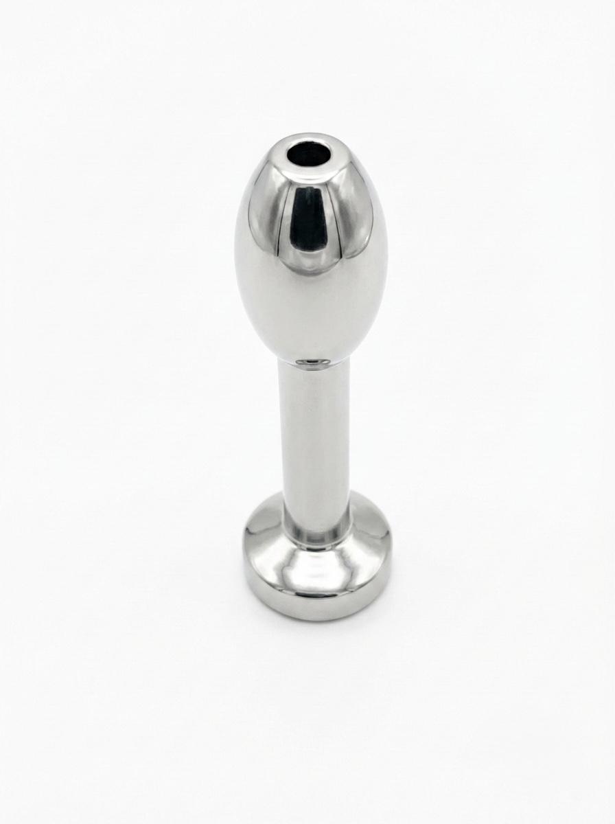 Penis Plug Teardrop Metal 4.5 cm x 12 mm Stainless Steel