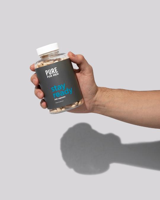 Pure for Men, Stay Ready Fiber Capsules, 30 pcs