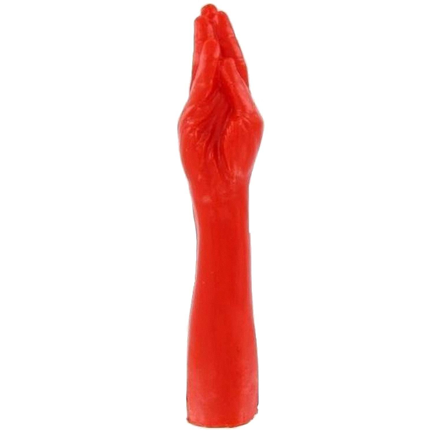 All Red Arm Dildo, 37,5 cm