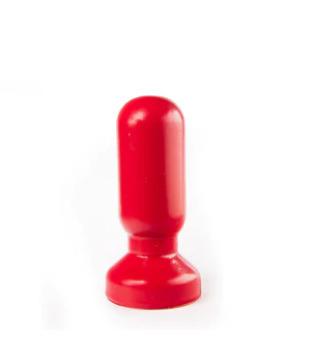 ZIZI XXX Shallow Butt Plug, 14 cm, Red