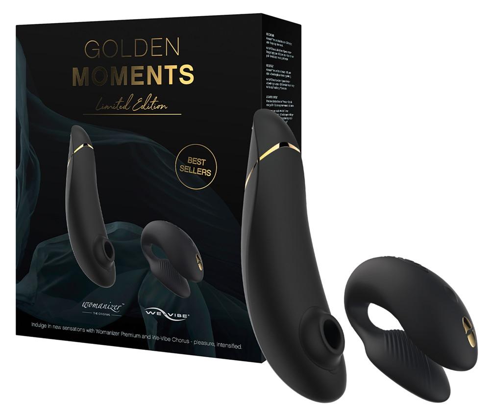 Womanizer We Vibe Golden Moments Collection Vibrator, Black