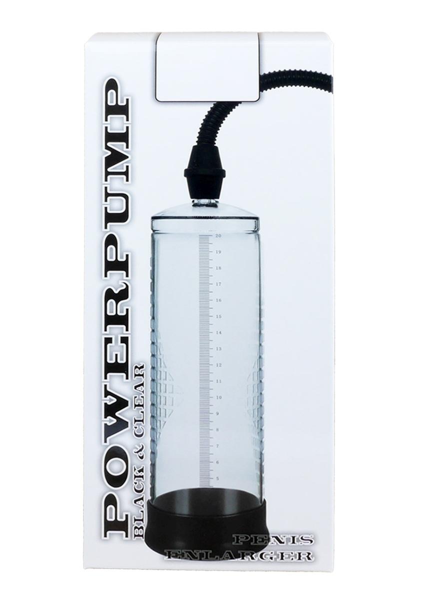 Powerpump Penis Pump, Black & Clear