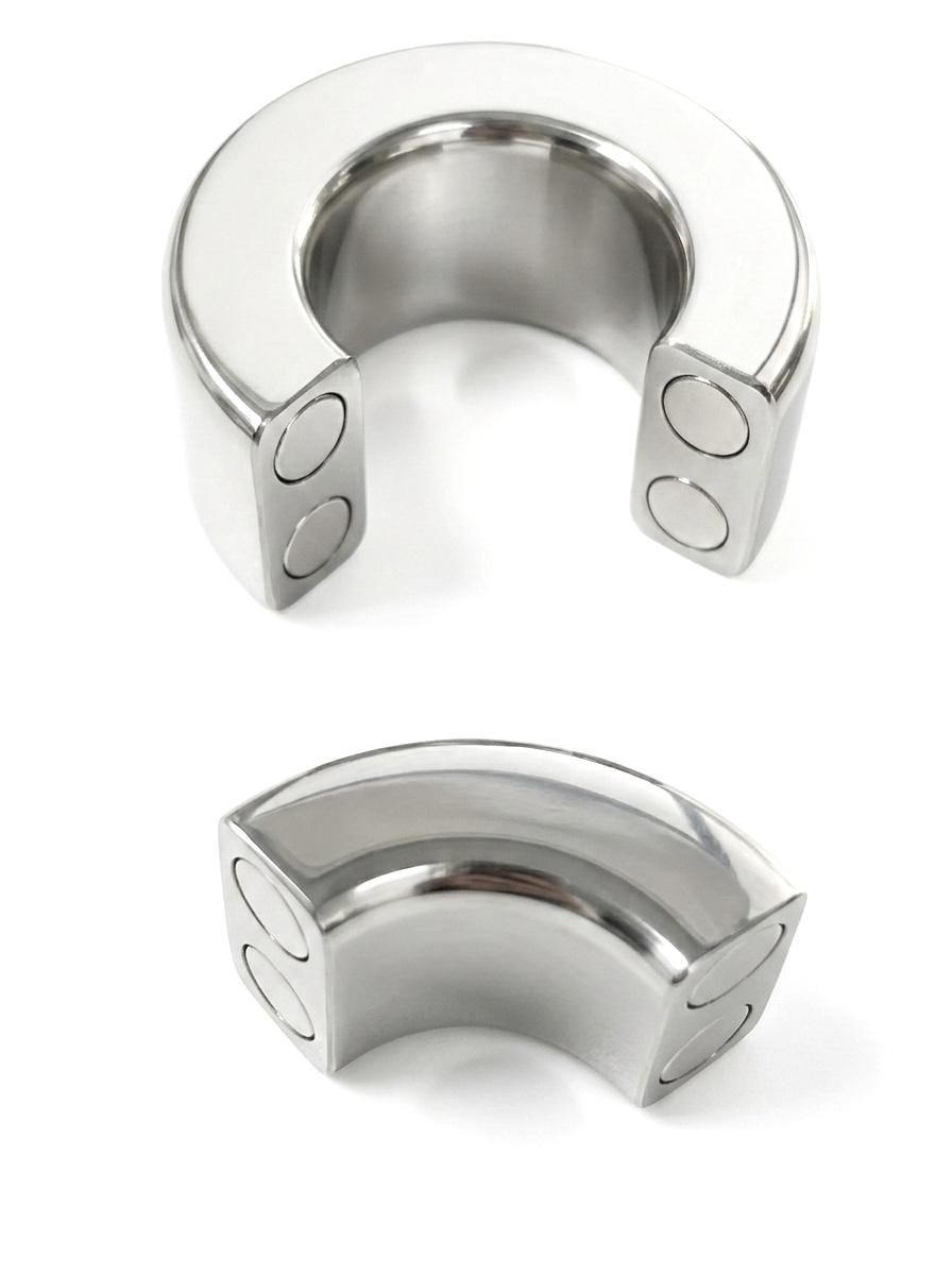 KIOTOS Steel Magnetic Ball Stretcher, Length - 3cm, Diameter - 3,5cm